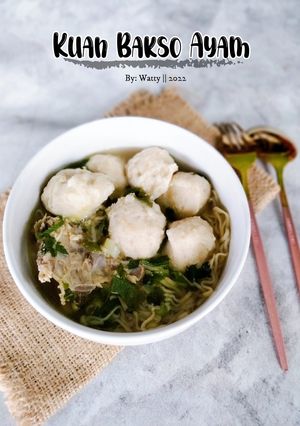 Foto resep Kuah Bakso Ayam