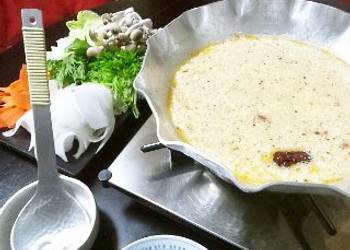 Easiest Way to Make Perfect Slightly Spicy Sesame  Soy Milk Hot Pot