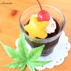 A picture of Easy Midnight Coffee Jelly for the Tanabata Festival.