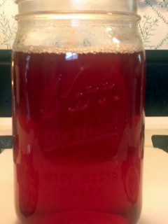 A picture of Easy Strawberry Syrup.