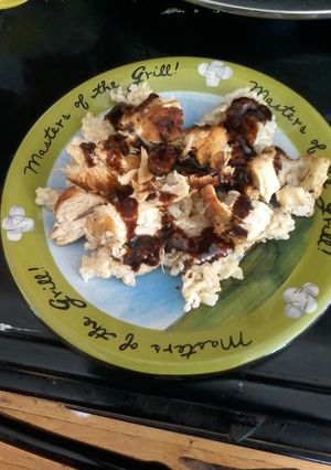 A picture of Sake marinated chicken breast.