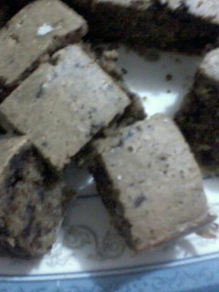 A picture of Bittersweet oatmeal bars.