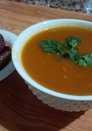 صورة لوصفة الحريرة 🍵🍅🥕