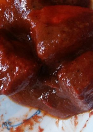 A picture of Chillie Chicken.