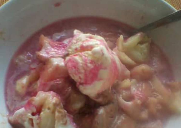 Bumbu Ice cream buah segar | Bahan Membuat Ice cream buah segar Yang Bisa Manjain Lidah