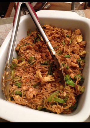A picture of Quick & Easy Stir- fry Ramen.