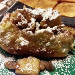 A picture of Caramel Apple Baked French Toast.