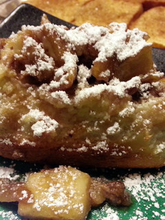 A picture of Caramel Apple Baked French Toast.