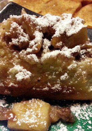 A picture of Caramel Apple Baked French Toast.
