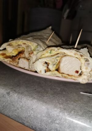 Une photo de Wrap simple mais très bon 😁