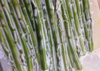 Best Recipe Sous Vide Asparagus With A Creamy Mustard Sauce Savory Delicious