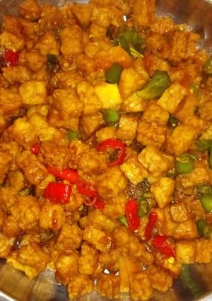 Foto resep Oseng2 tempe lombok ijo pedas 🌶