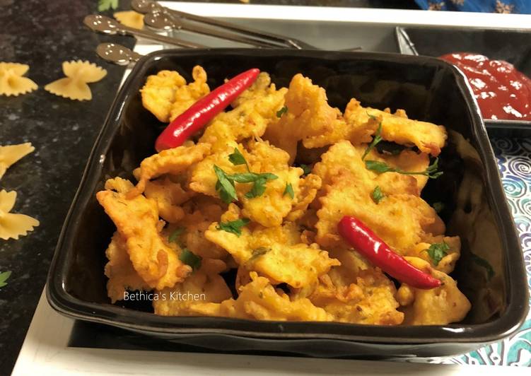 Steps to Make Homemade Pasta Pakora