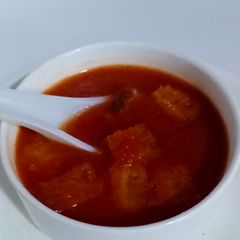 A picture of Tomato soup.