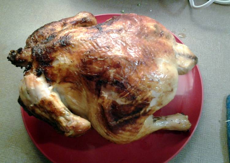 Recipe of Perfect Can in the Rear Roast Chicken