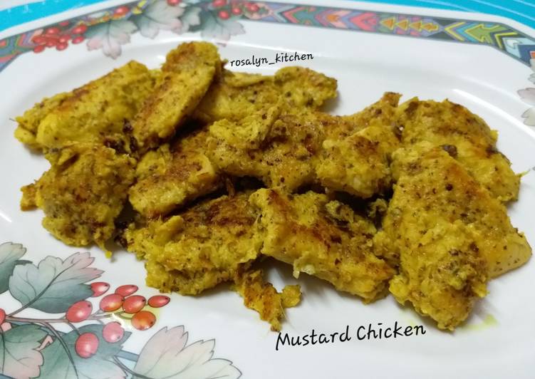 Steps to Make Speedy Mustard Chicken