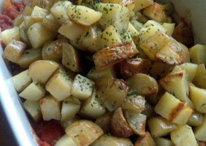 Vickys Patatas Bravas /Spanish-Style Potatoes, GF DF EF SF NF