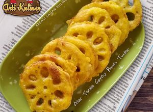 Foto resep Akar teratai goreng bumbu tumbar