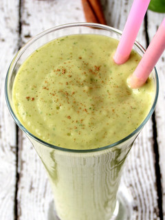 A picture of Better Skin Power Smoothie Feat. Coconut, Mango & Avocado!.