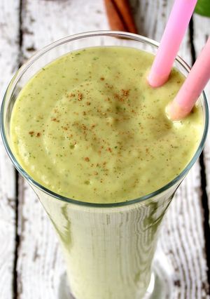 A picture of Better Skin Power Smoothie Feat. Coconut, Mango & Avocado!.