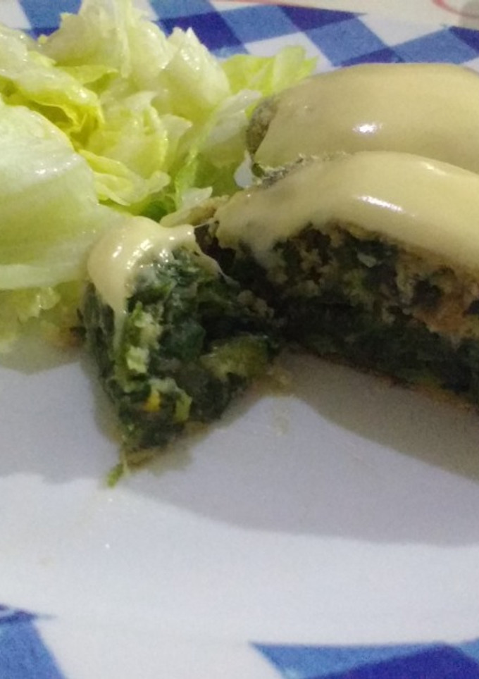 Una foto de Hamburguesas de acelga y espinaca !!