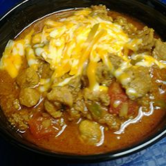 A picture of Beanless chili.