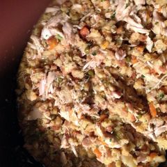 A picture of Turkey N Dressing.