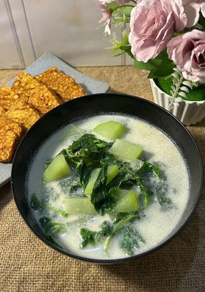 Foto resep Sayur Bobor Bayam Labu Siam