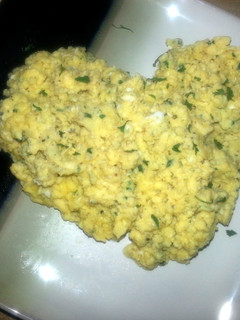 A picture of Sierra's Perfect Scrambled Eggs for 2.