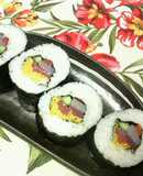 Seafood Ehomaki (Lucky Fat Sushi Rolls)