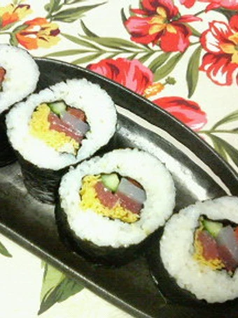 Easy Ways Make|Recipe} Seafood Ehomaki (Lucky Fat Sushi Rolls) the Drool