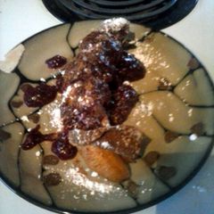 A picture of Brad's deep fried banana.