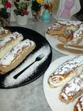 الخبز القطني المحشو بالكريمة