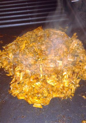 A picture of Shredded Sticky Pork.
