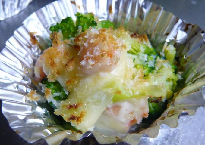 Gratin-style Baked Broccoli - Great for Bentos Recipe