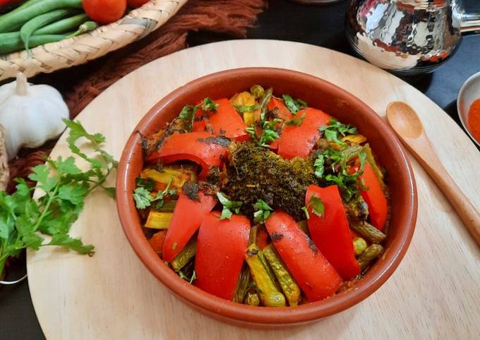 Moroccan Vegetable Tagine - Mrsfoodiemumma