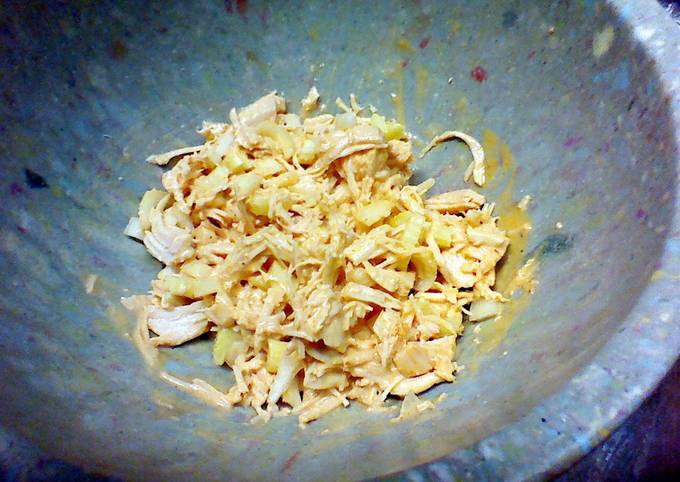 Simple Way to Prepare Homemade Spicy chicken salad