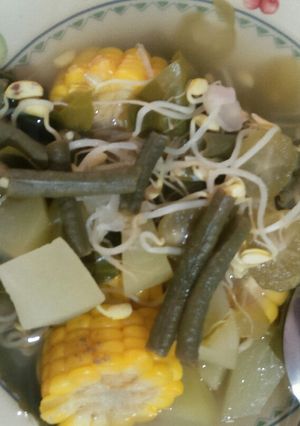 Foto resep Sayur bening kacang panjang