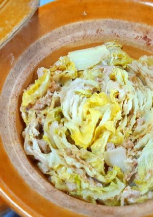 รูปของ ผักกาดขาวสอดไส้อบหม้อดิน #กินผักรักสุขภาพ4