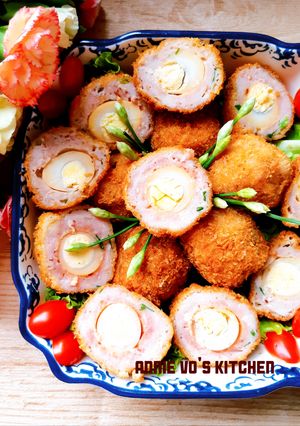 Hình của món Trứng khủng long.