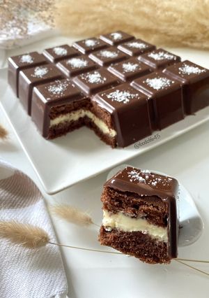 Une photo de Kinder Delice maison