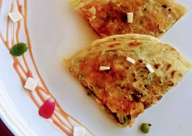 How to Prepare Perfect Matar Paneer Paratha