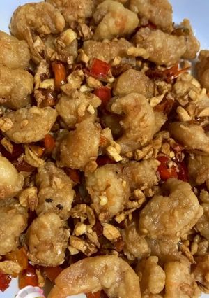 Foto resep Udang goreng tepung cabe garam