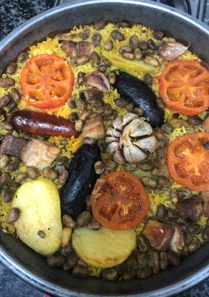 Una foto de 260. Arroz al horno (parte 2 del puchero valenciano) (principal arroz)