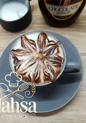 عکسی از دستور موکا با قهوه فوری