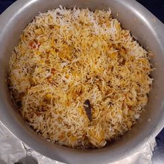 A picture of Aroma Chicken Biryani 🥘.