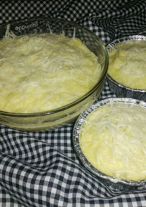 Foto resep Puding roti keju kukus