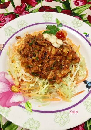 Foto resep Vegetable-etti (sphagetti) with tuna saos mayo