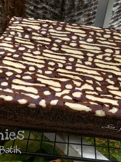 Foto resep Brownies Batik Cake