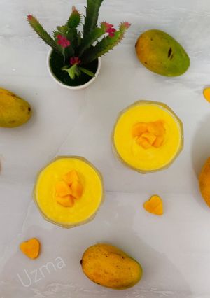 A picture of Mango Lassi.